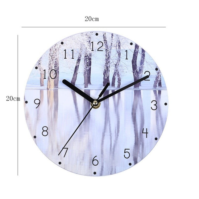 Orologio da parete con frasi motivazionali