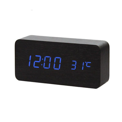 Sveglia digitale LED con indicatore temperatura