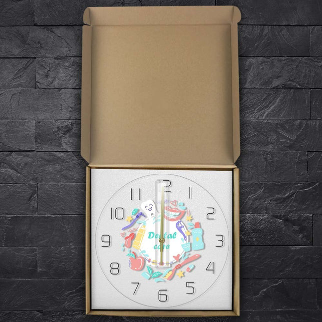 Orologio LED per studio dentistico moderno