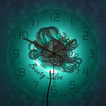 Orologio LED per salone da parrucchiere