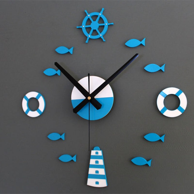 Orologio da parete adesivo tema mare