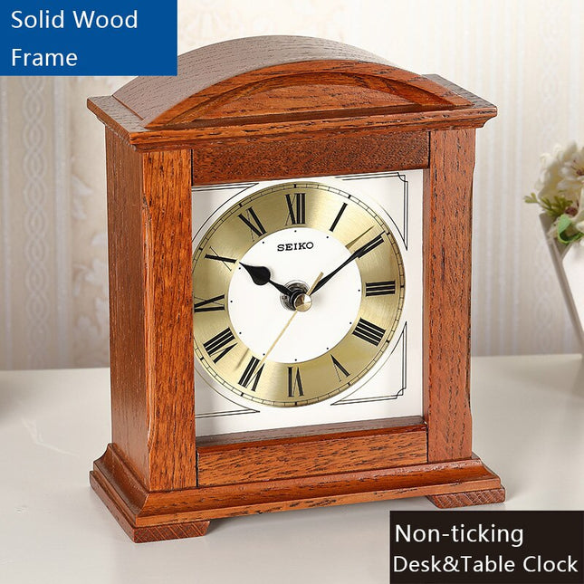 Orologio da mensola classico cornice in legno