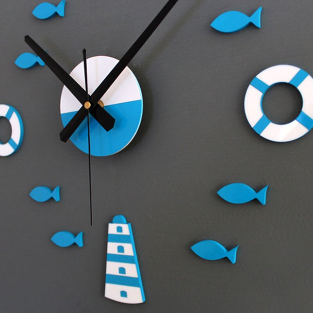 Orologio da parete adesivo tema mare