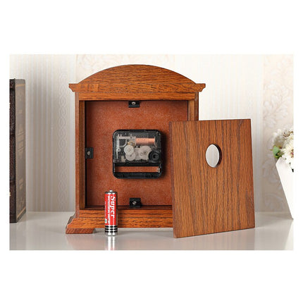 Orologio da mensola classico cornice in legno