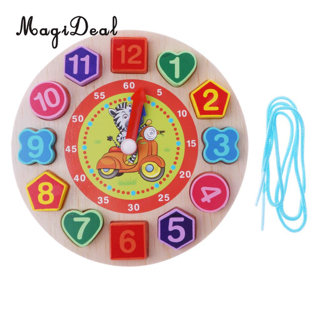 Orologio gioco educativo in legno bambini