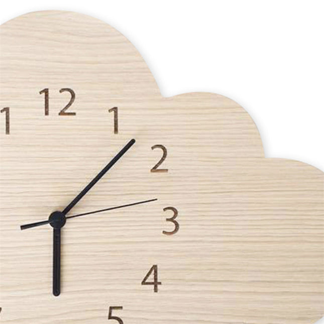 Orologio parete a forma nuvola per cameretta