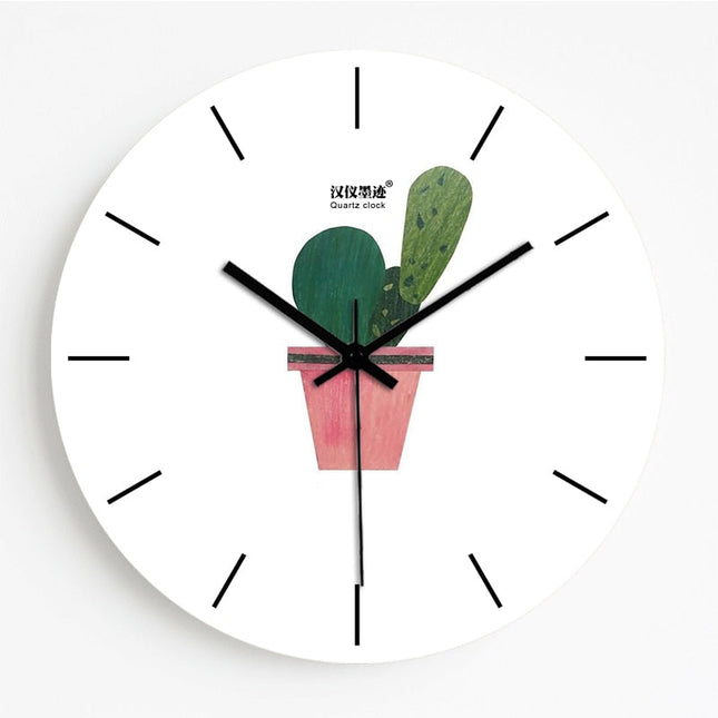 Orologio da parete glitter rosa marmo