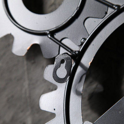 Orologio da parete steampunk con meccanismi