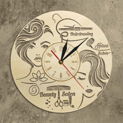 Orologio da parete per salone parrucchiere