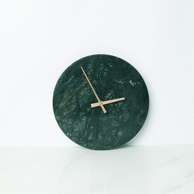 Orologio da parete effetto marmo design minimalista