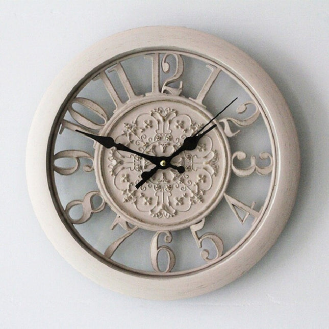 Orologio da parete grande shabby chic