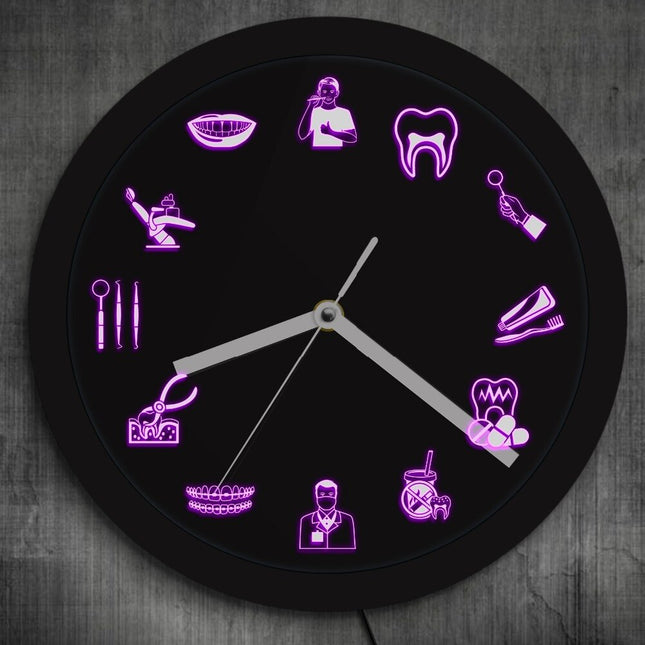 Orologio da parete per studio dentistico