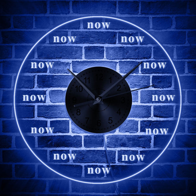 Orologio da parete design originale Now