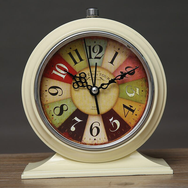 Orologio da tavolo vintage da appoggio