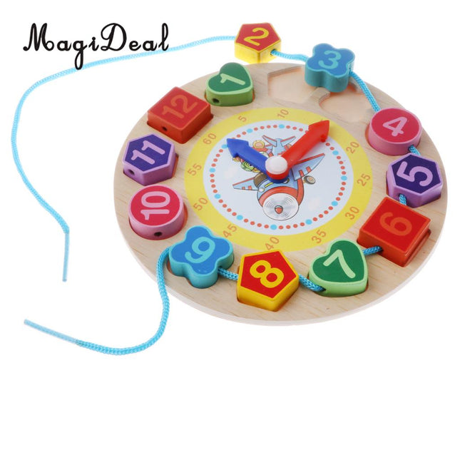 Orologio gioco educativo in legno bambini