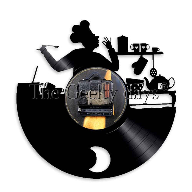 Orologio in vinile regalo per chef