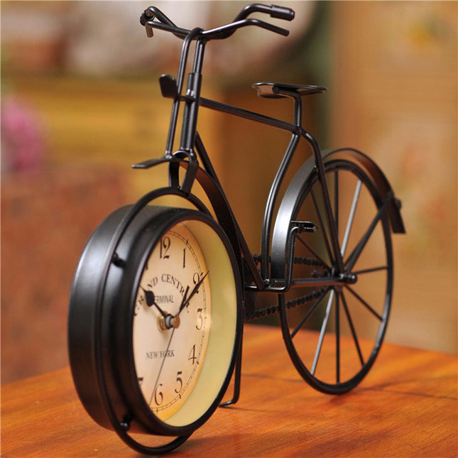 Orologio da tavolo vintage a bicicletta