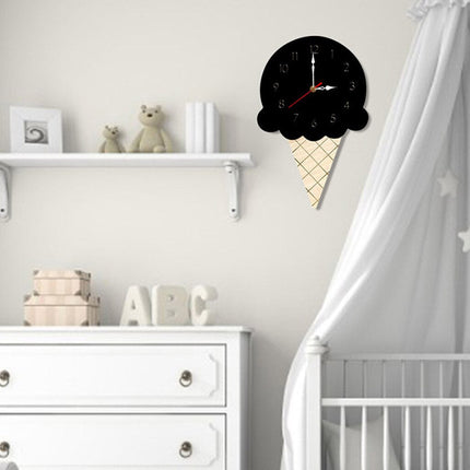 Orologio da parete per cameretta gelato