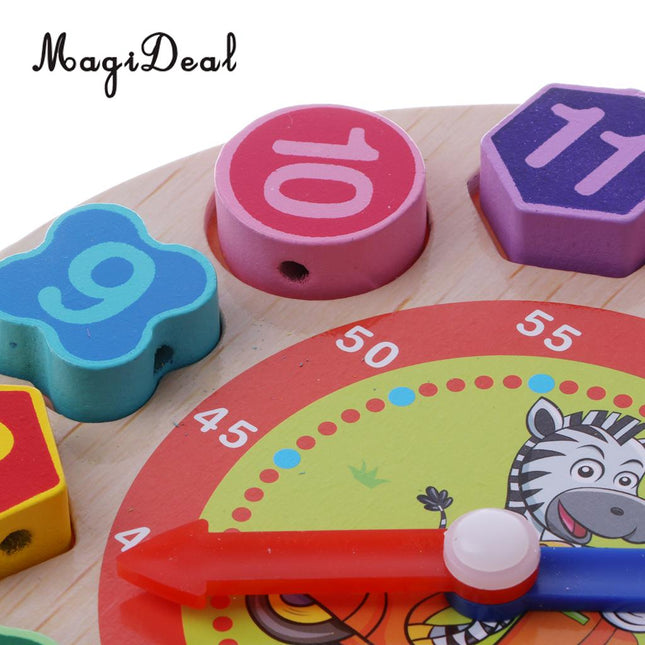 Orologio gioco educativo in legno bambini