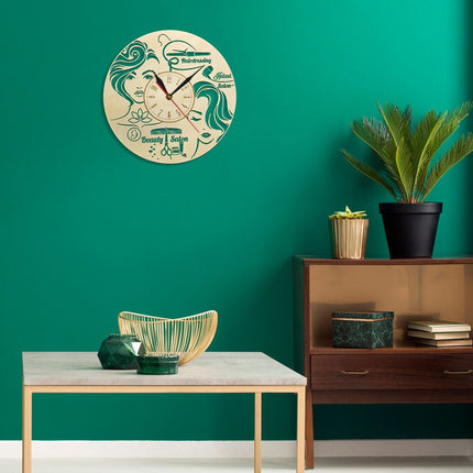 Orologio da parete per salone parrucchiere