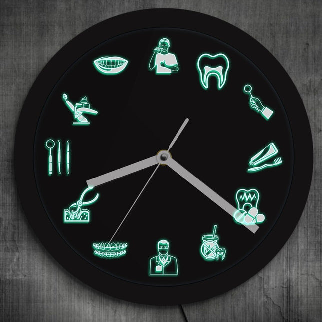 Orologio da parete per studio dentistico