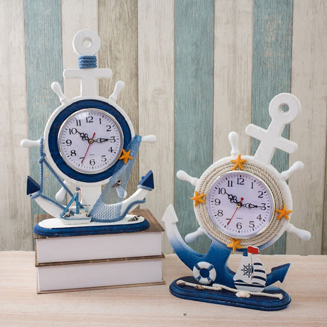 Orologio da tavolo stile marino faro