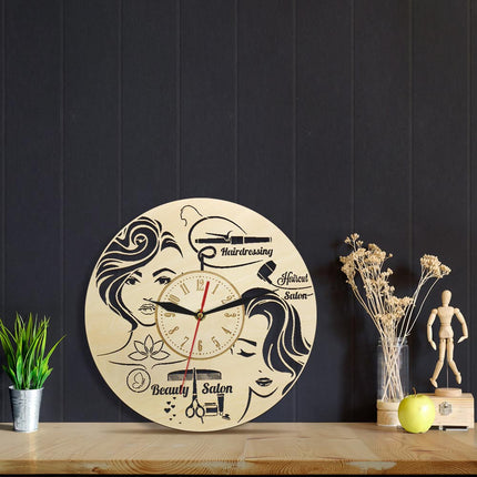 Orologio da parete per salone parrucchiere
