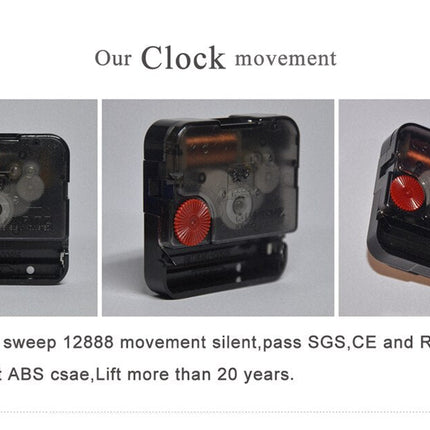 Orologio da parete arancione con dinosauro