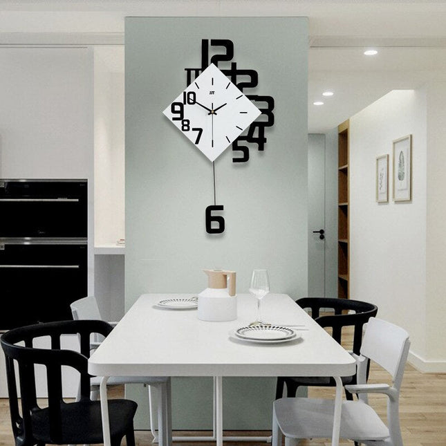 Orologio da parete design numeri grandi