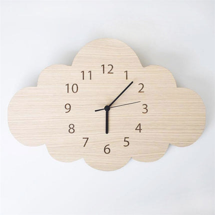 Orologio parete a forma nuvola per cameretta