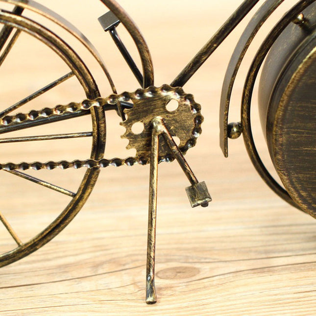 Orologio da tavolo vintage a bicicletta