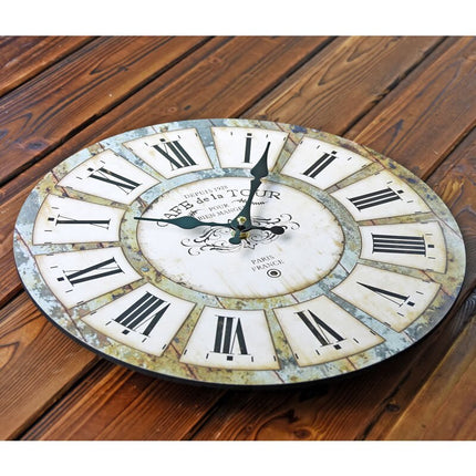 Orologio da parete vintage numeri romani