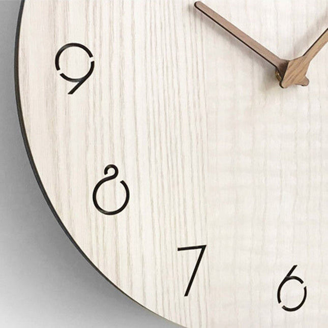Orologio da parete design nordico legno