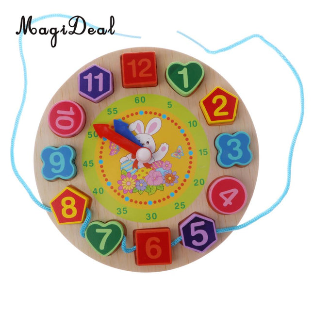 Orologio gioco educativo in legno bambini