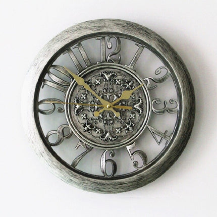 Orologio da parete grande shabby chic