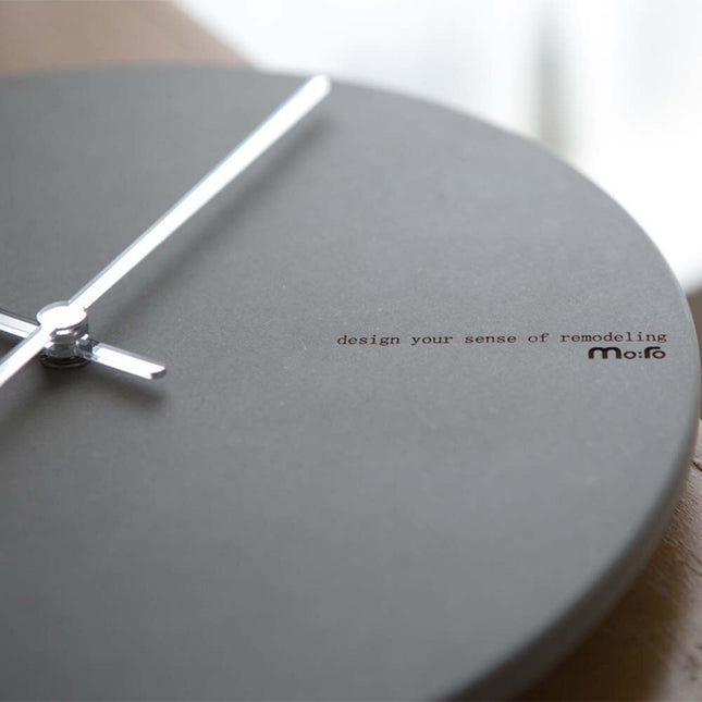 Orologio da parete scandinavo grigio antracite