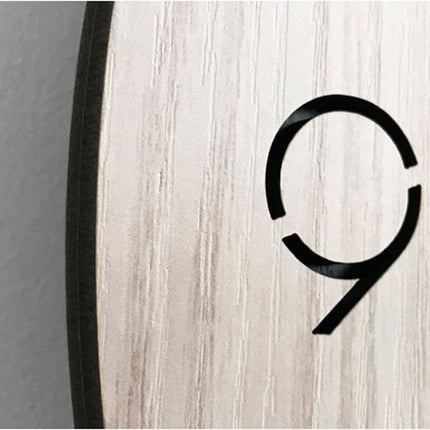 Orologio da parete design nordico legno