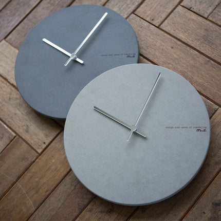 Orologio da parete scandinavo grigio antracite