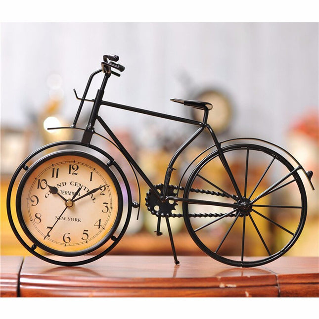 Orologio da tavolo vintage a bicicletta