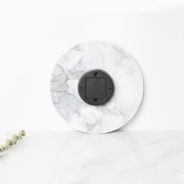 Orologio da parete effetto marmo design minimalista