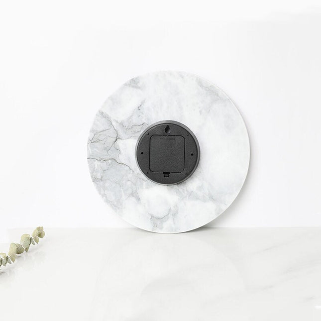 Orologio da parete effetto marmo design minimalista