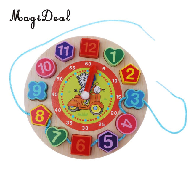 Orologio gioco educativo in legno bambini
