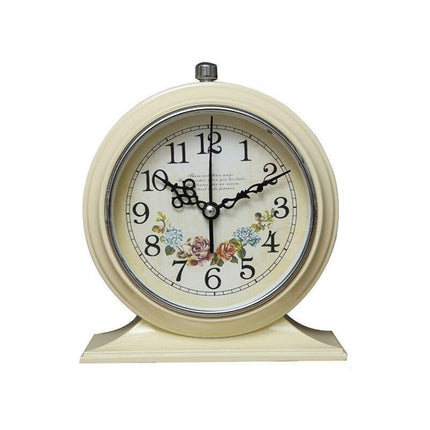 Sveglia da tavolo rotonda stile vintage