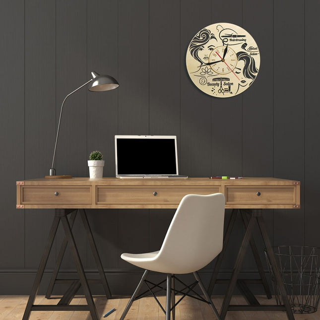 Orologio da parete per salone parrucchiere