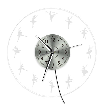 Orologio da parete LED tema ballerina