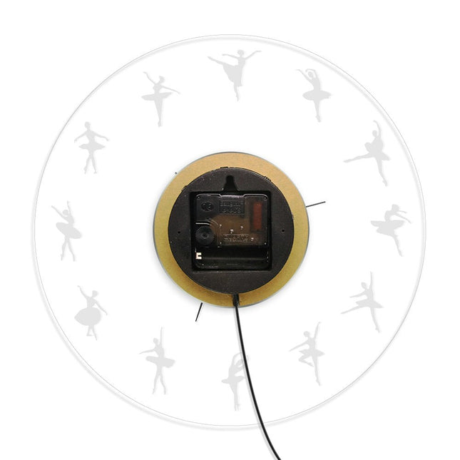 Orologio da parete LED tema ballerina