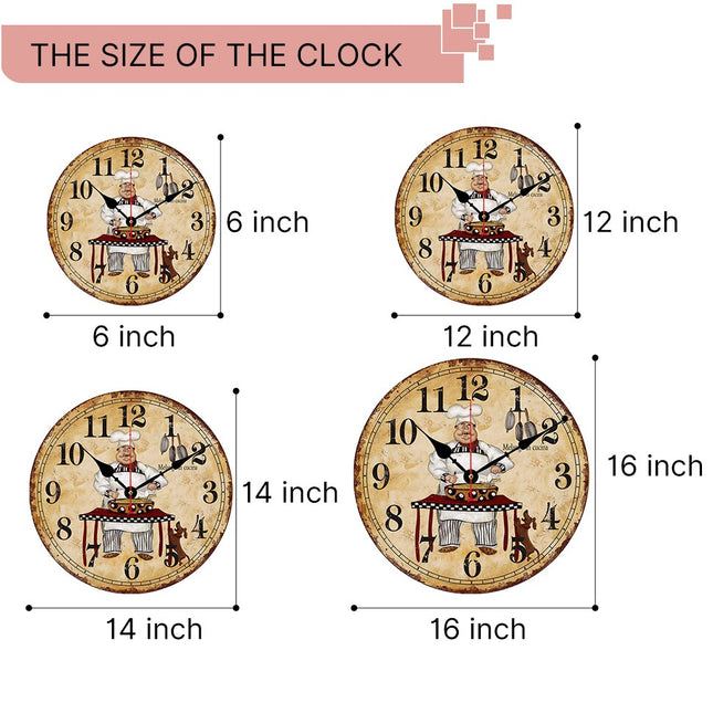 Orologio rotondo da parete mappa mondo
