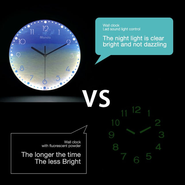 Orologio da Parete Luminoso con LED