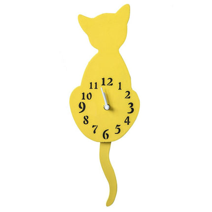 Orologio da parete design gatto cameretta