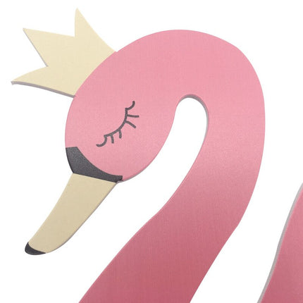 Orologio da parete cigno per cameretta